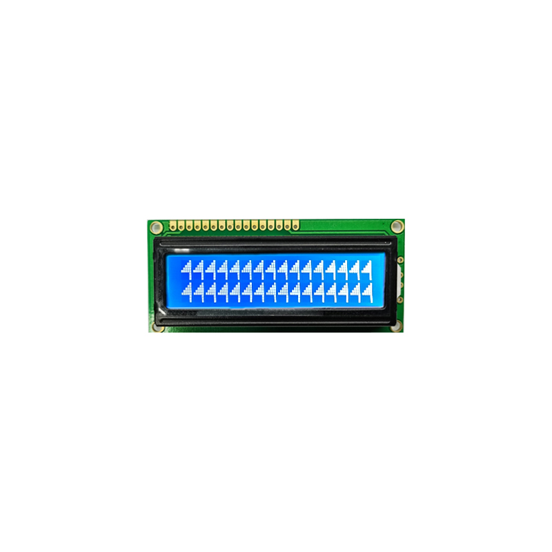 ВК-дысплей 16x2 знакаў STN Blue