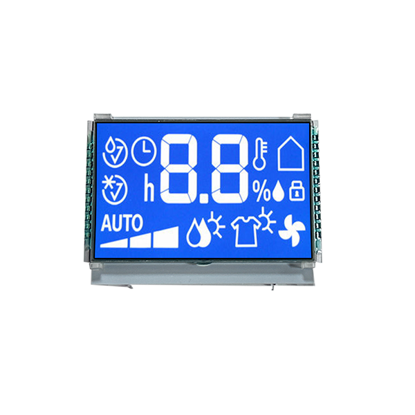 Манахромны сегмент ВК -дысплей STN Blue LCD экран