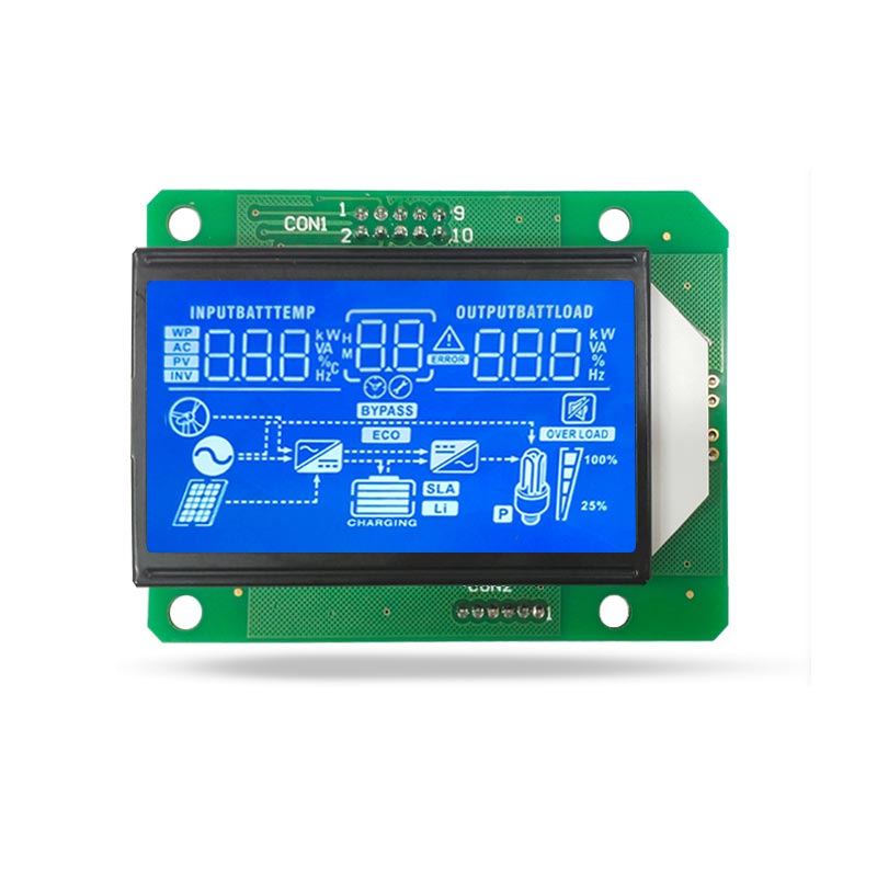 ВК -дысплей сегмента HTN Blue Module LCM Дысплей